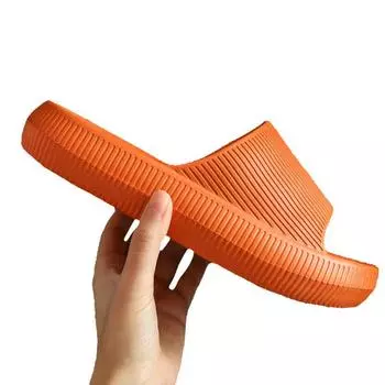 Женские летние тапочки, сандалии, обувь для ванной, обувь из ЭВА, пляжные шлепанцы, шлепанцы, обувь унисекс на толстой подошве 36-37 розовый