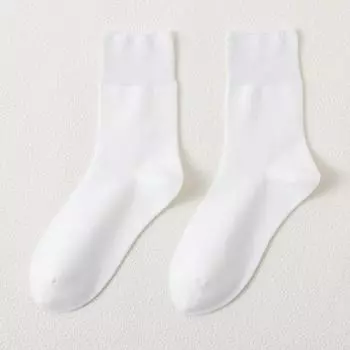 Женские летние тонкие хлопковые дезодорирующие носки-гольфы без косточки, не скатывающиеся 1 pair