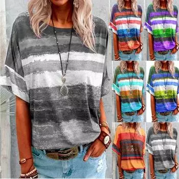 Женские летние топы Femme с круглым вырезом, повседневные женские модные топы, хлопковые пуловеры, однотонная блузка с коротким рукавом, женская футболка