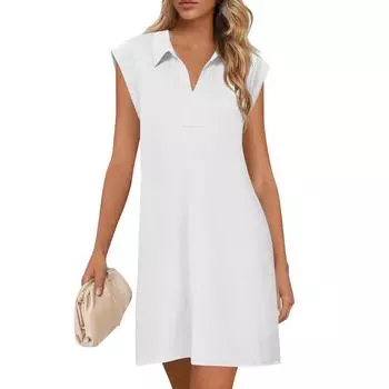 Женские летние топы, повседневные, с оборками, коротким рукавом, круглым вырезом, свободные, плиссированные футболки S белый