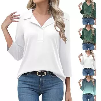 Женские летние топы, повседневные, с оборками, коротким рукавом, круглым вырезом, свободные, плиссированные футболки S бежевый