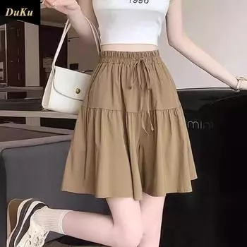 Женские летние утягивающие брюки Ice Silk с высокой талией, широкие шорты Five minute с эластичной талией M