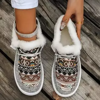 Женские лоферы из парусины 2024 года: Модные, большие размеры, повседневные туфли без застежек 36