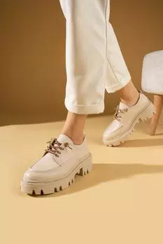 Женские лоферы с кружевной отделкой Stone 57-24-23Volume