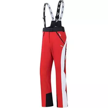 Женские лыжные брюки Anta Thick Woven High Waist, теплые, классические, красные, 162340508-2 M
