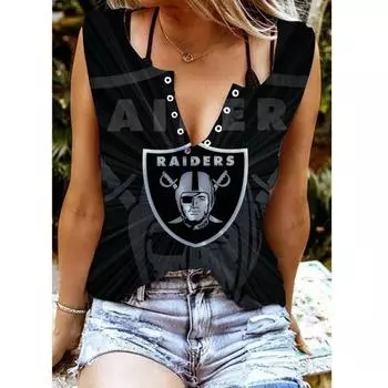 Женские майки, сексуальные летние топы без рукавов с v-образным вырезом, жилет с 3D принтом, топы с пиратскими буквами XS чёрный
