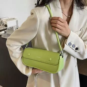 Женские маленькие квадратные сумки, новые модные женские сумки на одно плечо из искусственной кожи, летние простые универсальные сумки с буквенным принтом для поездок на работу (20cm<Max Length<30cm)