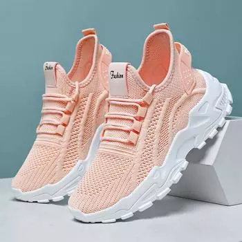 Женские массивные кроссовки, легкие, мягкие, модные, прогулочные, дышащие, теннисные туфли для занятий спортом, тренировок в спортзале 36 чёрный