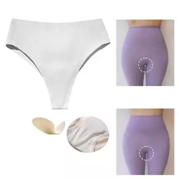Женские менструальные трусики со средней талией, хлопковые послеродовые женские трусики, полностью закрытые трусики Medium