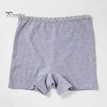 Женские менструальные трусы с двухслойной защитой, средней талией, кружевной отделкой, облегающие, высокоэластичные, защитные трусы, герметичные, менструальные трусы, повседневная одежда XS белый