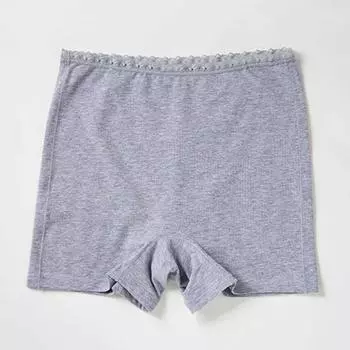 Женские менструальные трусы с двухслойной защитой, средней талией, кружевной отделкой, облегающие, высокоэластичные, защитные трусы, герметичные, менструальные трусы, повседневная одежда XS чёрный