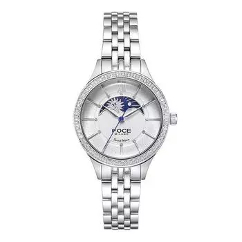 Женские металлические часы Poce Milano Sun & Moon для пары FM7602, популярные корейские часы