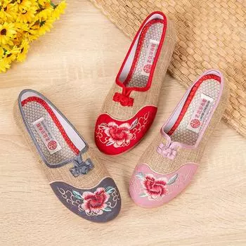 Женские милые туфли без шнуровки на плоской подошве, женские повседневные белые туфли из парусиновой ткани, женская удобная рабочая обувь для медсестры 40 красный