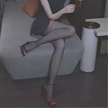 Женские многослойные летние чулки с защитой от зацепов Beige Inner Layer