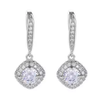 Женские модные элегантные серьги-гвоздики с круглыми ушками в подарок