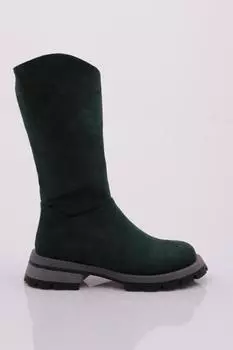 Женские модные ботинки с боковой молнией