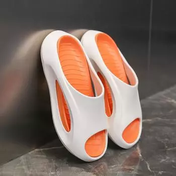 Женские модные брендовые повседневные модные тапочки большого размера для знаменитостей из Интернета, летние, простые, универсальные, мягкие и удобные 45