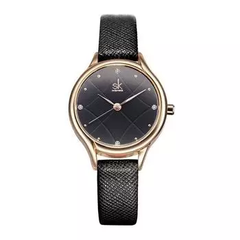 Женские модные часы Fineskain Classic Rose Gold, популярные корейские часы