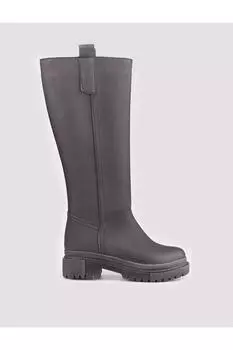 Женские модные черные повседневные ботинки