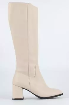 Женские модные длинные сапоги Shron из веганской кожи