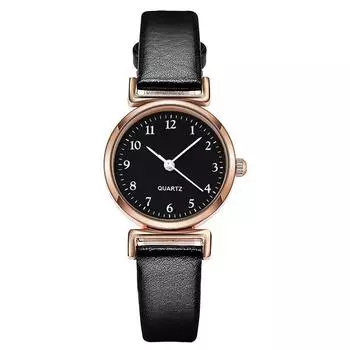 Женские модные кожаные часы One Size