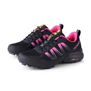 Женские модные кроссовки больших размеров, уличная дышащая спортивная обувь, женская вулканизированная обувь на толстой подошве со шнуровкой 37 чёрный