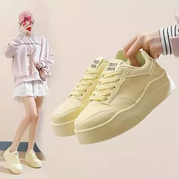 Женские модные кроссовки на воздушной подушке, спортивная обувь из искусственной кожи, синие туфли, белые, розовые, уличные прогулочные кроссовки, женские кроссовки 35