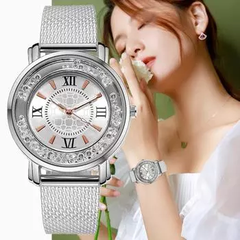 Женские модные кварцевые наручные часы, оригинальный дизайн, повседневные женские часы, лучшие подарки для жены, друга, семьи чёрный