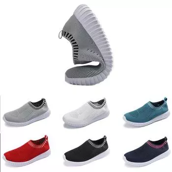 Женские модные легкие кроссовки для тренировок, сетчатые кроссовки на плоской подошве для бега на открытом воздухе 2024 года, походные туфли на плоской подошве с мягкой подошвой 38 зелёный