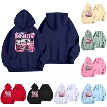 Женские модные легкие толстовки с длинным рукавом и карманами L чёрный