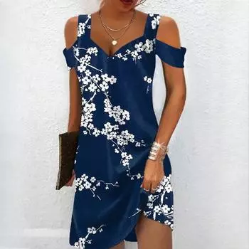 Женские модные летние весенние однотонные повседневные платья с v-образным вырезом и короткими рукавами и высокой талией S зелёный