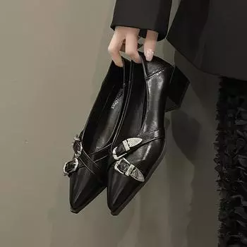 Женские модные милые удобные весенние туфли без шнуровки на высоком каблуке, женские повседневные темно-синие туфли-лодочки на высоком каблуке, женские сандалии для женщин 35 бежевый