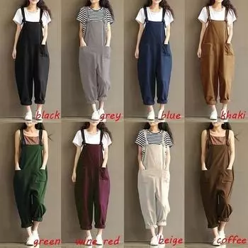 Женские модные повседневные брюки, комбинезоны, комбинезоны, брюки-комбинезоны, длинные брюки, комбинезон размера плюс S-5XL S темно-красного