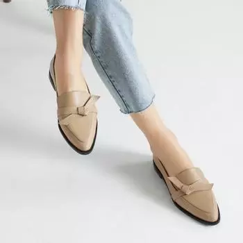 Женские модные повседневные лоферы цвета норки женские на плоской подошве