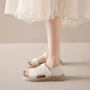 Женские модные повседневные сандалии на липучке 35