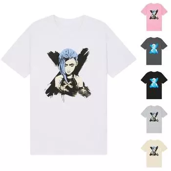 Женские модные повседневные свободные удобные топы с короткими рукавами и круглым вырезом с принтом L бежевый