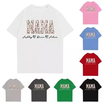 Женские модные повседневные свободные удобные топы с короткими рукавами и круглым вырезом с принтом XXL белый