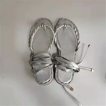 Женские модные противоскользящие удобные легкие сандалии с ремешками на мягкой подошве 36