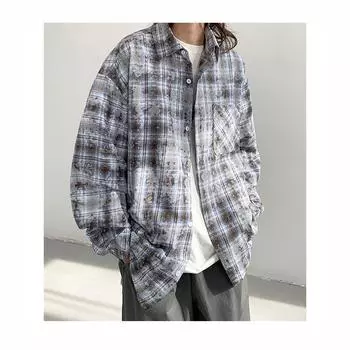 Женские модные рубашки с длинным рукавом в клетку, женские, синие, повседневные, облегающие, на пуговицах, клетчатые, большие, мужские, больших размеров XXXL красный