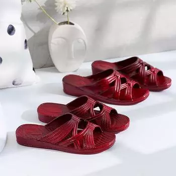 Женские модные сандалии из ПВХ: Удобные, легкие шлепанцы для осени и лета Size 38