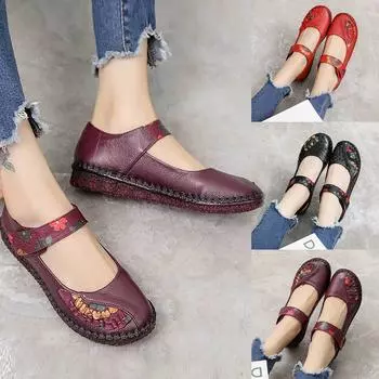 Женские модные сандалии с мягкой подошвой и плоским ремешком, полые танцевальные туфли 39 чёрный