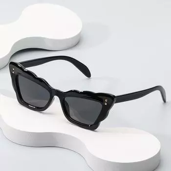 Женские модные солнцезащитные очки для улицы UV400 белый