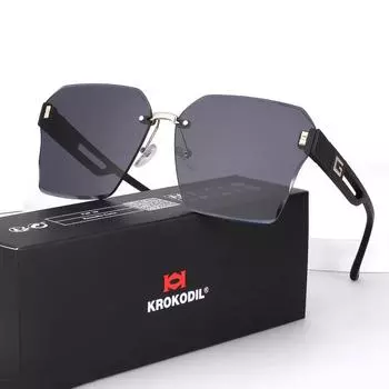 Женские модные солнцезащитные очки, квадратные очки для активного отдыха, UV400, мужские и женские модные солнцезащитные очки 2025 года