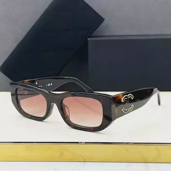 Женские модные солнцезащитные очки Xiaoxiangjia с двойной оправой C и защитой от ультрафиолета