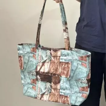 Женские модные сумки через плечо, сумка-тоут с плетением, винтажный дизайн, сумка через плечо, женская нишевая сумка для поездок на работу и отдыха, большая вместимость, сумки