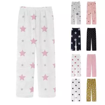 Женские модные свободные брюки с забавным принтом в стиле casual спортивные брюки повседневные брюки XS тёмно-синий