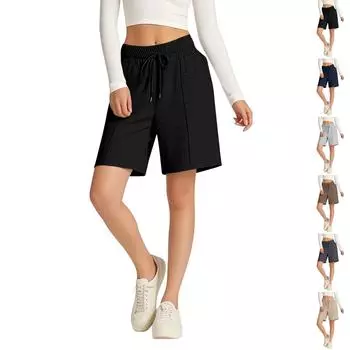 Женские модные свободные повседневные комфортные шорты XXL