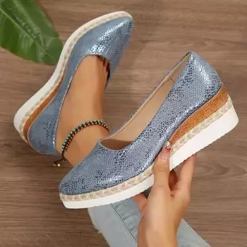 Женские модные тапочки Slope, осенние, новые, с круглым носком, с неглубоким горлом, с толстой подошвой, противоскользящие, износостойкие, с низким верхом 36 чёрный