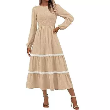 Женские модные топы, женские сексуальные топы с открытыми плечами, футболка, тонкий низ с длинными рукавами L бежевый