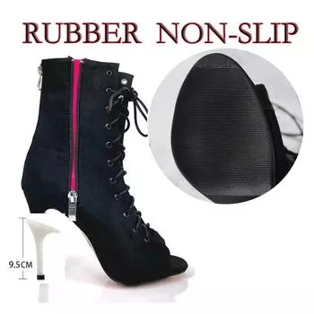 Женские модные туфли на шпильке, удобные туфли на высоком каблуке для латинских танцев, женские ботинки, женские пикантные бальные бальные туфли 35